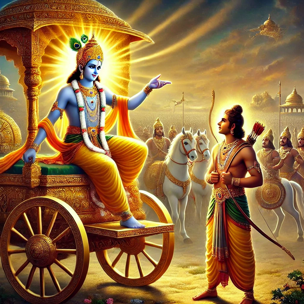 Bhagavad Gita: Chapter 2 – The Yoga of Knowledge – Sankhya Yoga in hindi