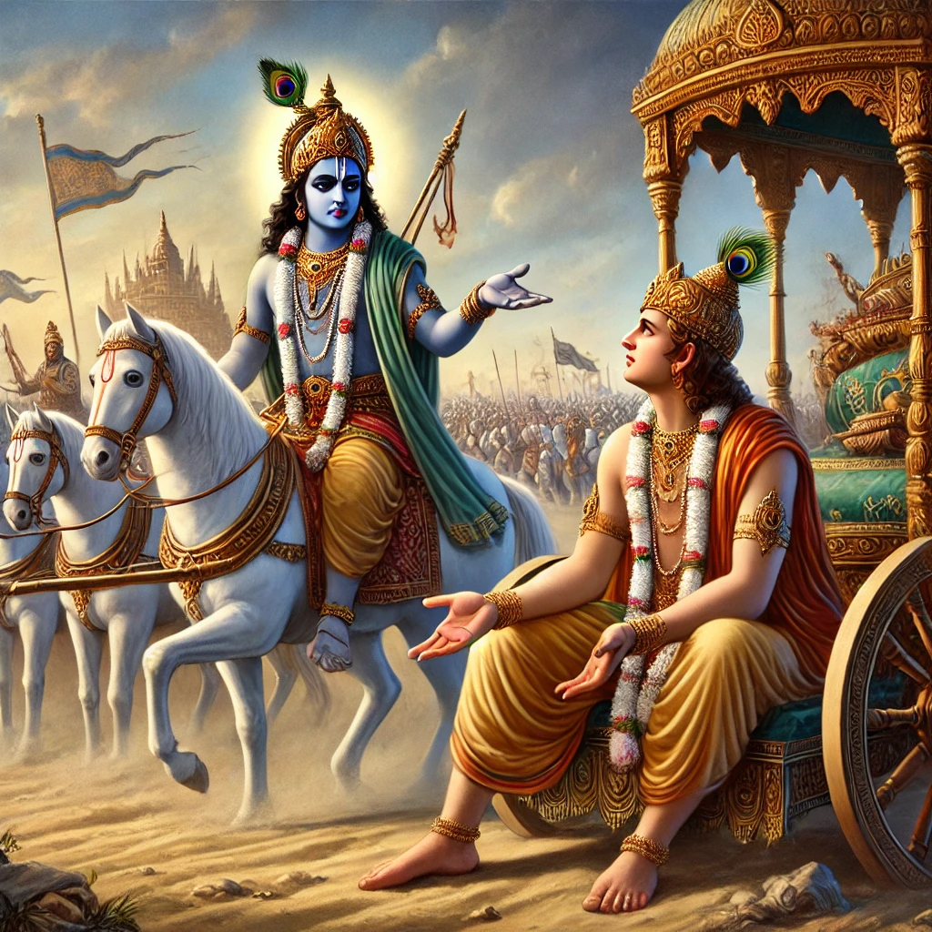 Bhagavad Gita: The First Chapter (Pratham Adhyaya) – Arjuna Vishada Yoga